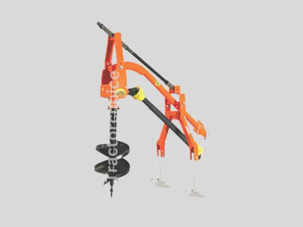 SHAKTIMAN-Hydraulic Post Hole Digger SPHD Implement Image