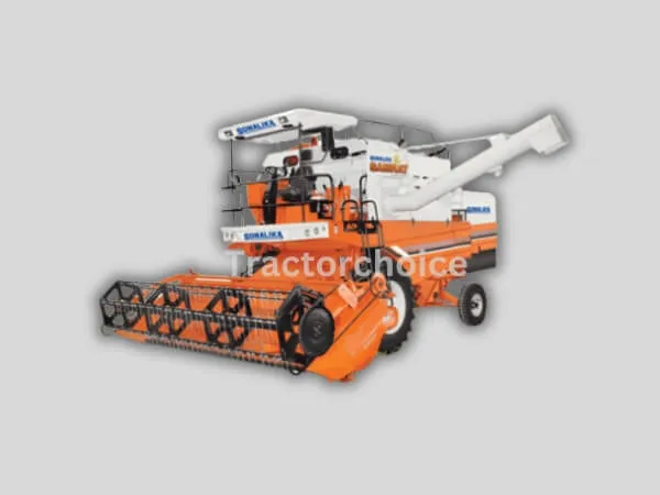 SONALIKA-Combine Harvester Maize Crop Image