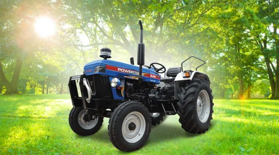 Powertrac Euro 47 tractor: माइलेज का बाप और जुताई का बादशाह   Image