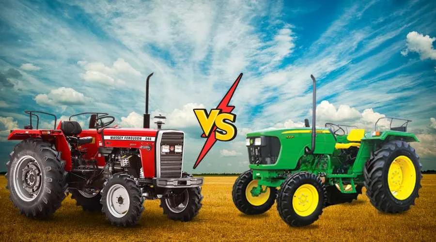 Massey Ferguson 246 DI Dynatrack VS John deere 5305 कौन -सा ट्रैक्टर है दमदार? Image