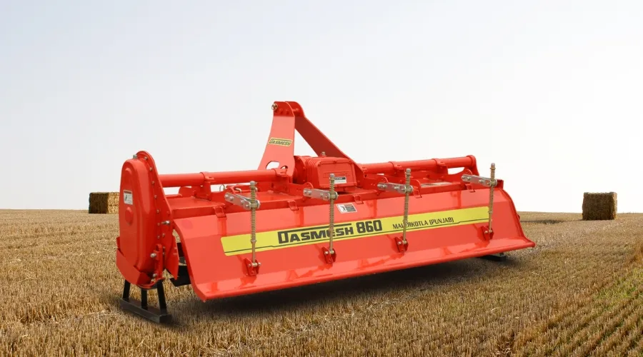 जानिए दसमेश 860 रोटावेटर की आकर्षक खूबियां, कीमत और फीचर्स के बारे में  Image
