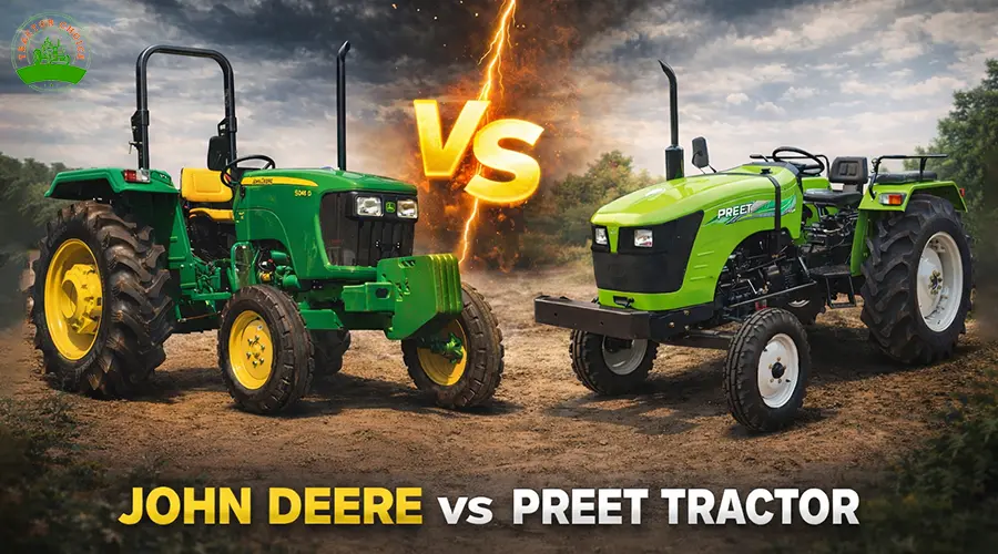 जॉन डियर 5045 D और प्रीत 4549 ट्रैक्टर का तुलनात्मक विश्लेषण 
