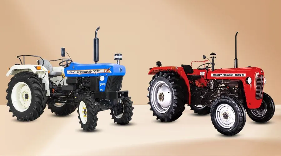 न्यू हॉलैंड 3037 टीएक्स और मैसी फर्ग्युसन 1035 ट्रैक्टर में क्या अंतर है ?  Image