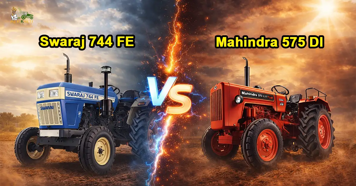 Mahindra 575 DI vs Swaraj 744 FE : Complete Tractor Comparison Guide