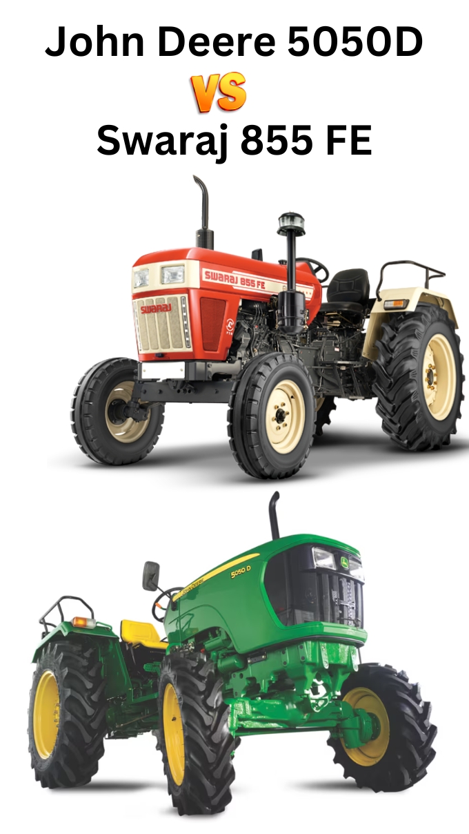 John Deere 5050D vs Swaraj 855 FE